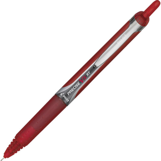 Pilot 26064 PV5R V5 RT Retractable Rolling Ball, Extra Fine, Red