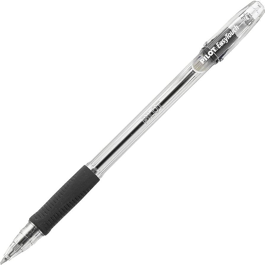 Pilot 32010 EZT Easy Touch Ball-Point Pen, Medium, Black