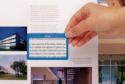 Itoya PL-A Magnifier Wallet Size (3 1/4" X 2")