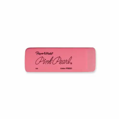 Paper Mate 70520 Pink Pearl Rub Eraser, Medium 100