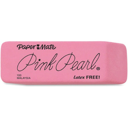 Paper Mate 70520 Pink Pearl Rub Eraser, Medium 100