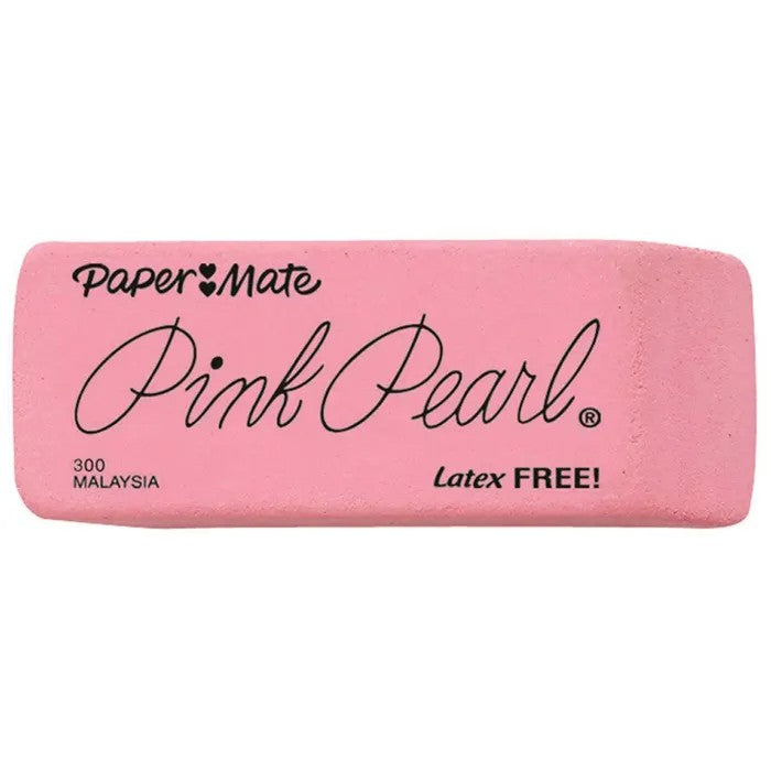 Paper Mate 300 Pink Pearl Small Bevel Eraser