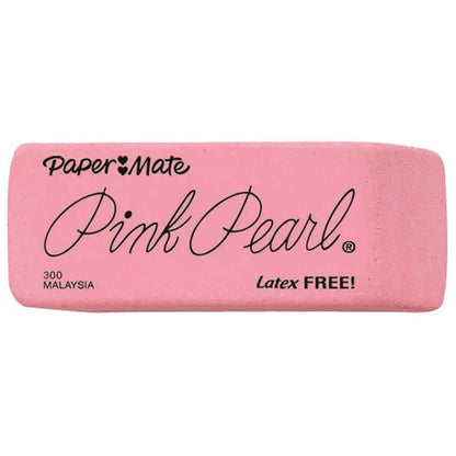 Paper Mate 300 Pink Pearl Small Bevel Eraser