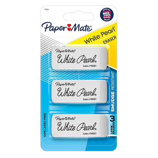 PaperMate 70624 Magic Rub Eraser 3cd