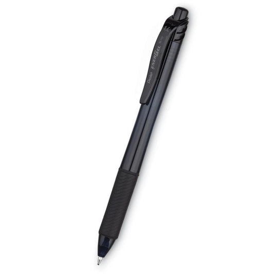 Pentel BL110-A EnerGel-X Retractable Liquid Gel Pen (1.0mm) Metal Tip - Black Ink