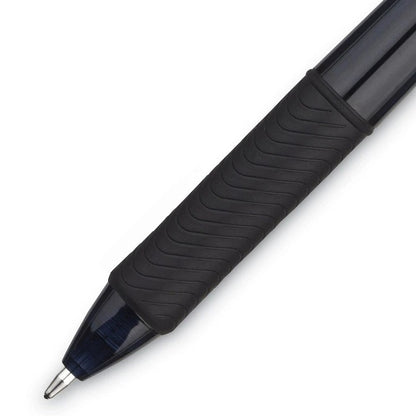 Pentel BL110-A EnerGel-X Retractable Liquid Gel Pen (1.0mm) Metal Tip - Black Ink