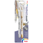 Pentel K908MBP2XZ Sunburst Metallic Gel Pen, Medium Line, Permanent Gold & Silver Ink 2-Pk