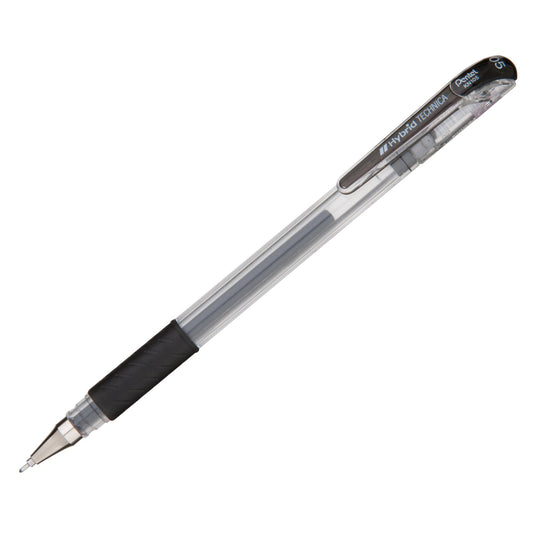 Pentel KN105-A Arts Hybrid Technica (0.5mm) Gel Pen, Black Ink