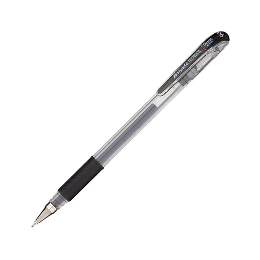 Pentel KN106-A Arts Hybrid Technica (0.6mm) Gel Pen, Black Ink