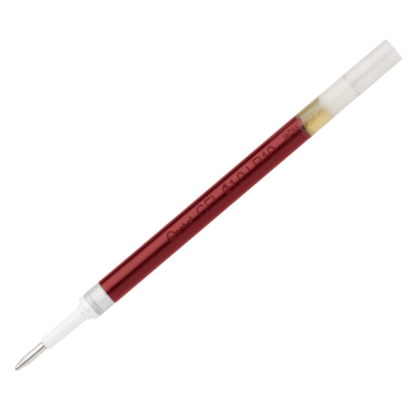 Pentel LR10-B EnerGel Retractable Refill 1.0 Metal Tip Red