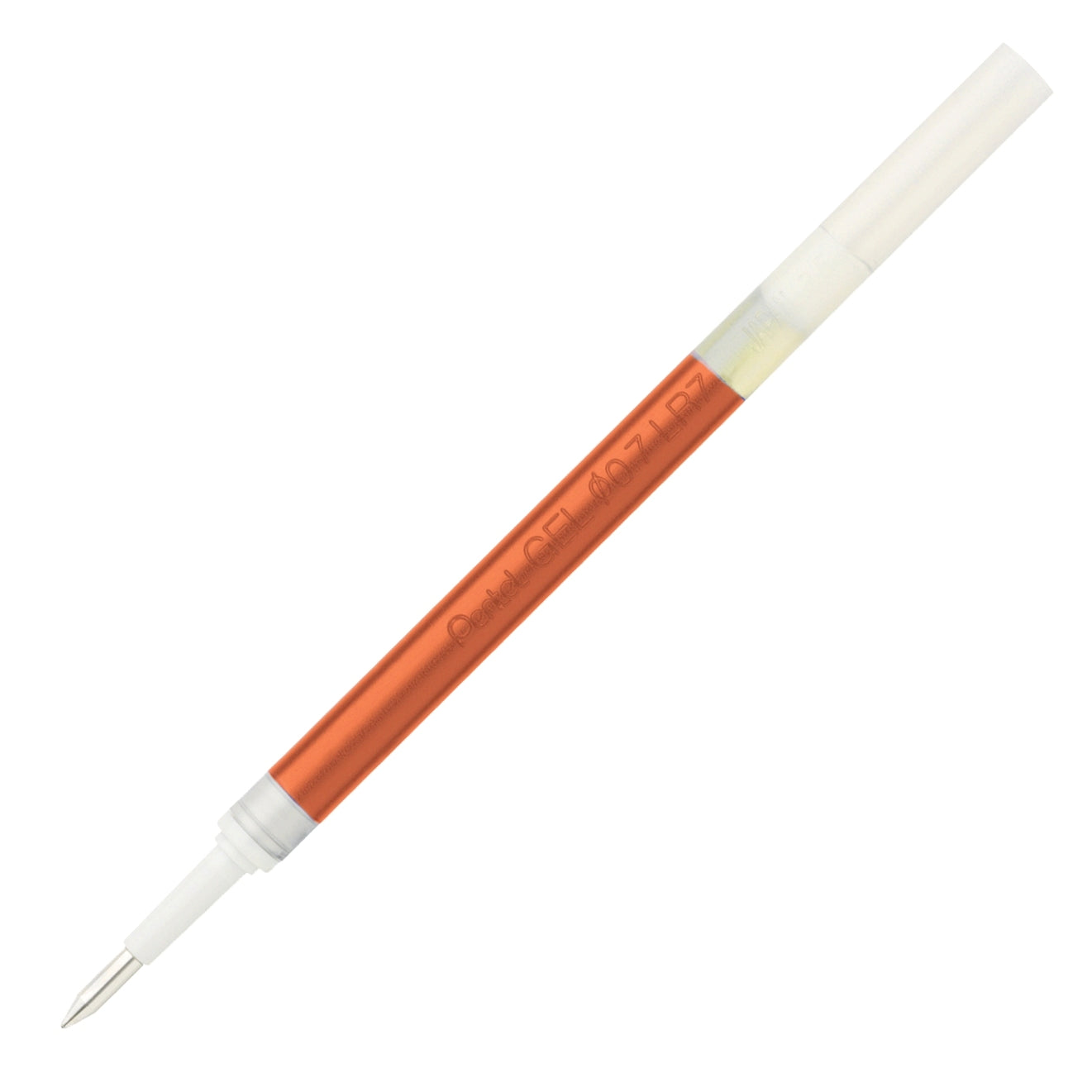 Pentel LR7-F EnerGel Refill 0.7mm Metal Tip, Orange