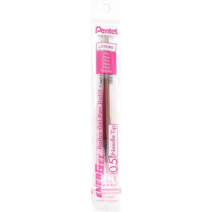Pentel LRN5-P EnerGel Refill 0.5mm needle tip EF, Pink