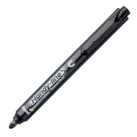 Pentel NXS15-A Handy-line S Permanent Marker, Black