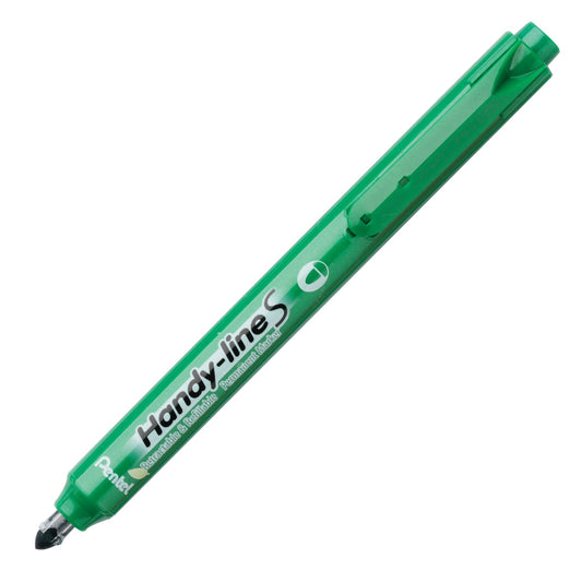 Pentel NXS15-D Handy-line S Permanent Marker, Green