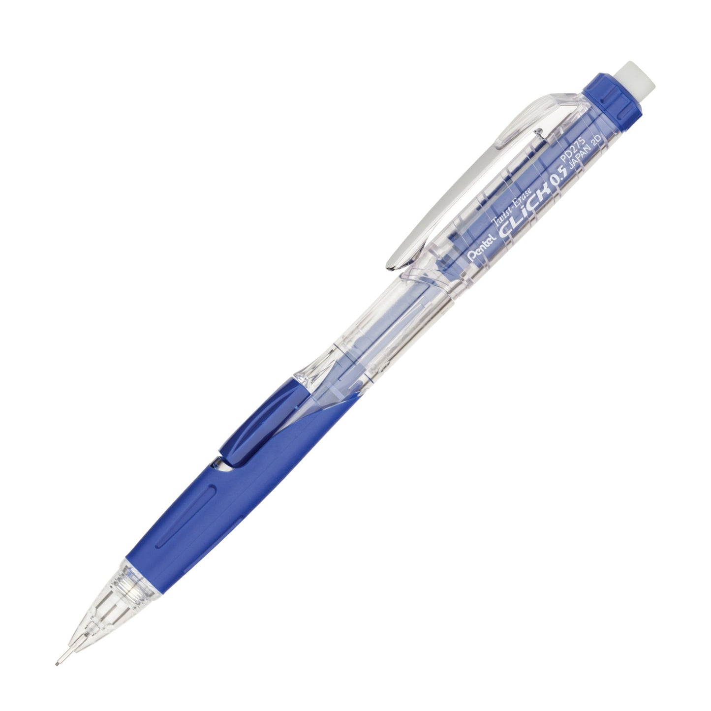 Pentel PD275TC Twist-Erase CLICK, Blue 0.5mm