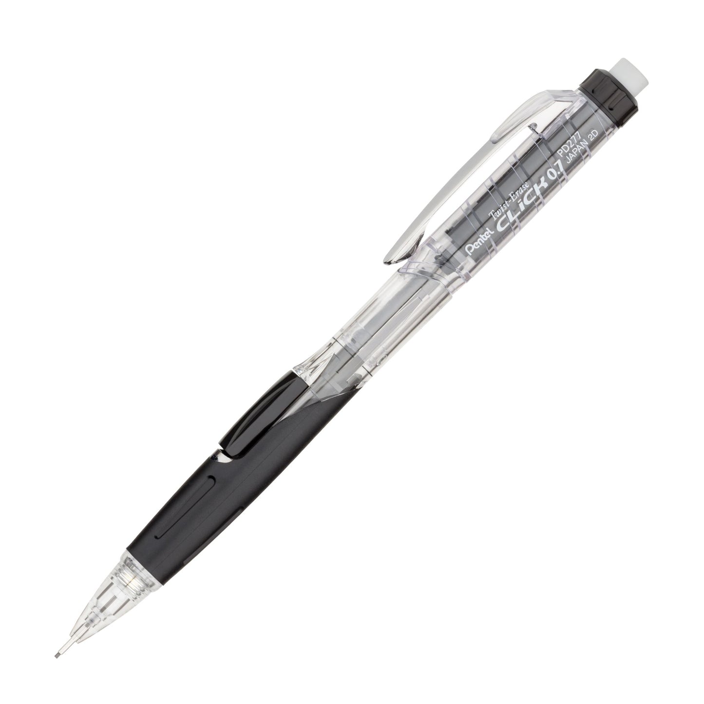 Pentel PD277TA Twist-Erase CLICK, Black 0.7mm