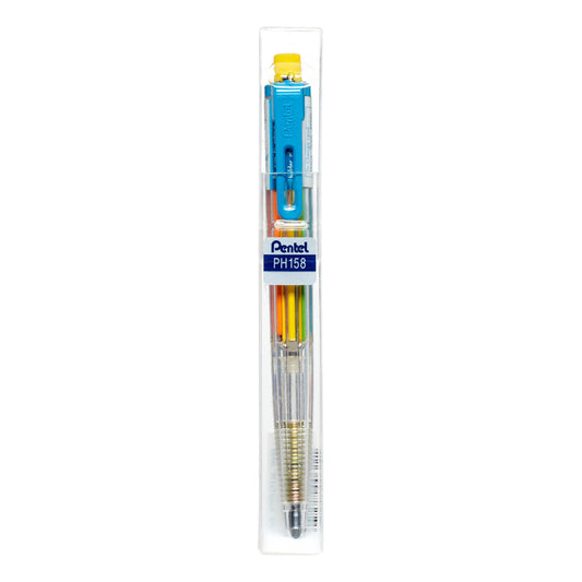 Pentel PH158ST1 Automatic Pencil, 8 Colors, 2mm