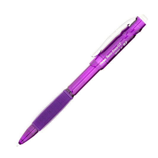 Pentel QE207V Twist-Erase GT (0.7mm) Mechanical Pencil Transparent Violet