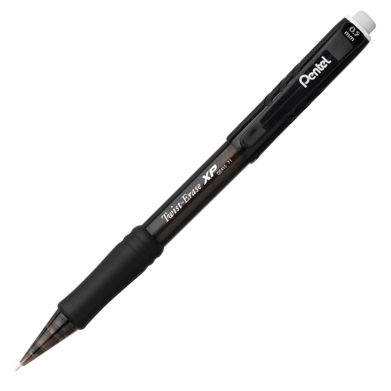 Pentel QE415A Twist-Erase EXPRESS, Black 0.5mm