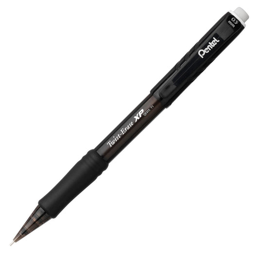 Pentel QE415A Twist-Erase EXPRESS, Black 0.5mm