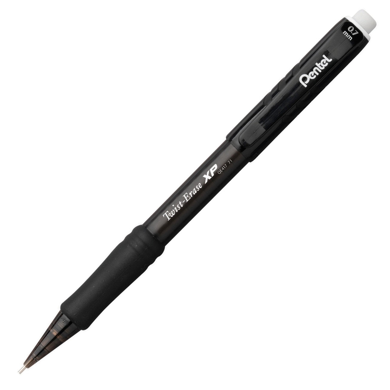 Pentel QE417A Twist-Erase EXPRESS, Black 0.7mm