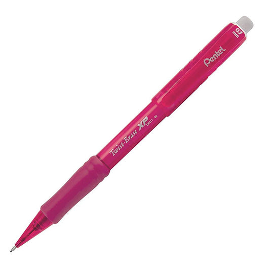 Pentel QE417P Twist-Erase EXPRESS, Pink 0.7mm