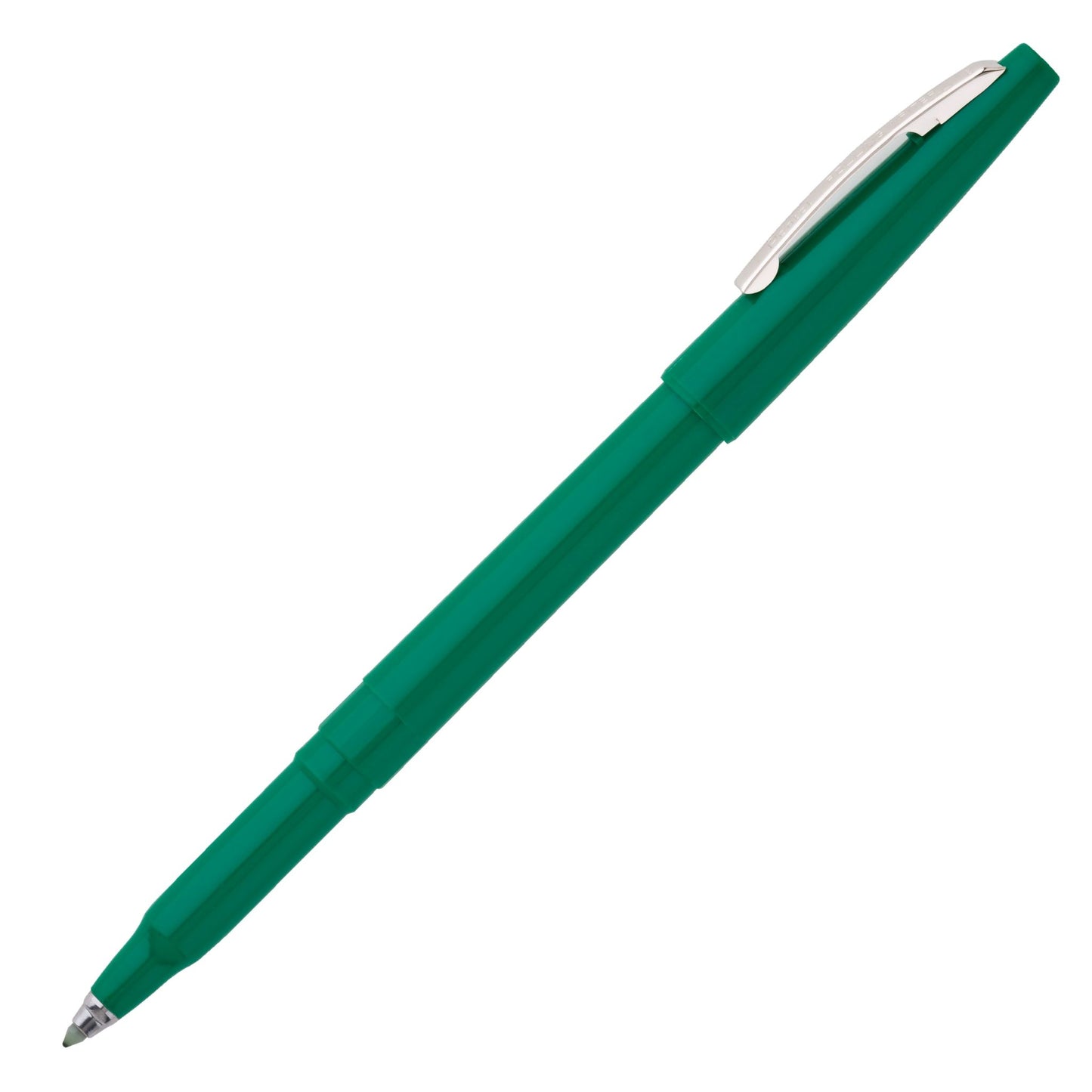 Pentel R100-D Rolling Writer, R-100, Cushion Ball Tip Med Green