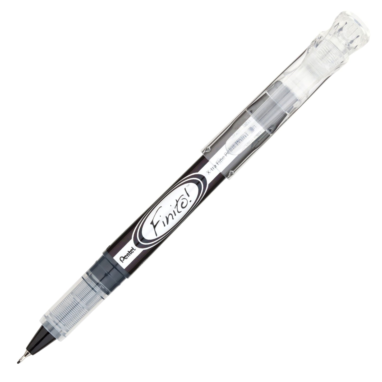 Pentel SD98-A FINITO! Porous Point Pen - X-tra Fine Point Tip, Black