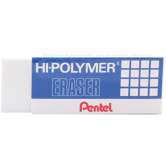Pentel ZEH-10 Hi Polymer Eraser, Large