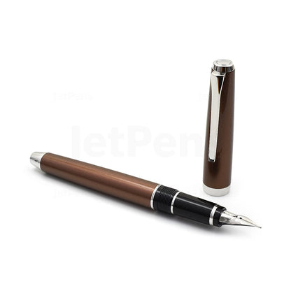 Namiki Falcon Lacquer Fountain Pen - Brown, Extra-Fine Nib (60462)