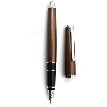 Namiki Falcon Lacquer Fountain Pen - Brown, Extra-Fine Nib (60462)