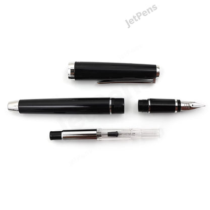 Namiki Falcon Lacquer Fountain Pen - Black, Fine Nib (60570)