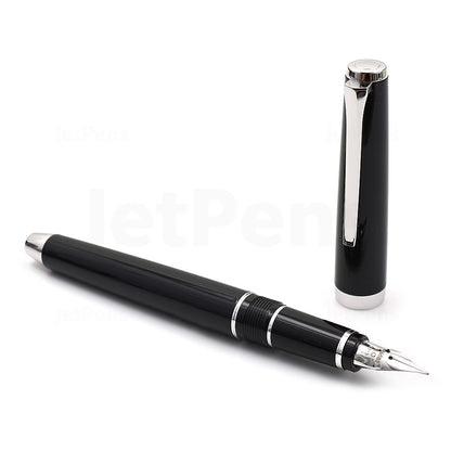 Namiki Falcon Lacquer Fountain Pen - Black, Medium Nib (60670)