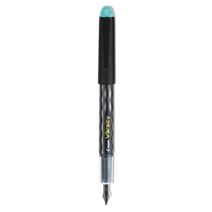 Pilot 90066 SV-4B Varsity Fountain Pen, Disposable, Green