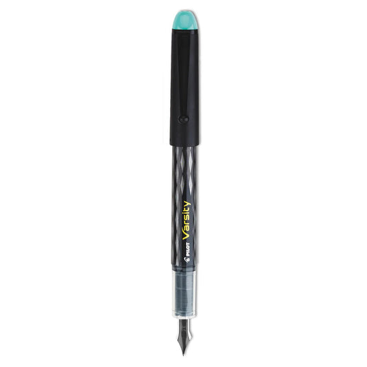Pilot 90066 SV-4B Varsity Fountain Pen, Disposable, Green