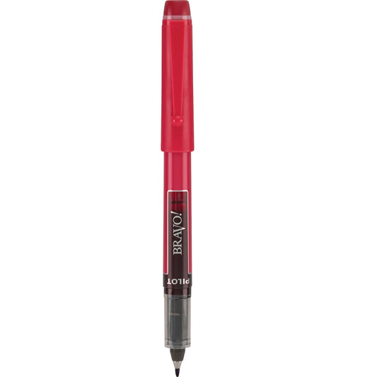 Pilot 11036 BRV Bravo Marker Pen, Bold, Red