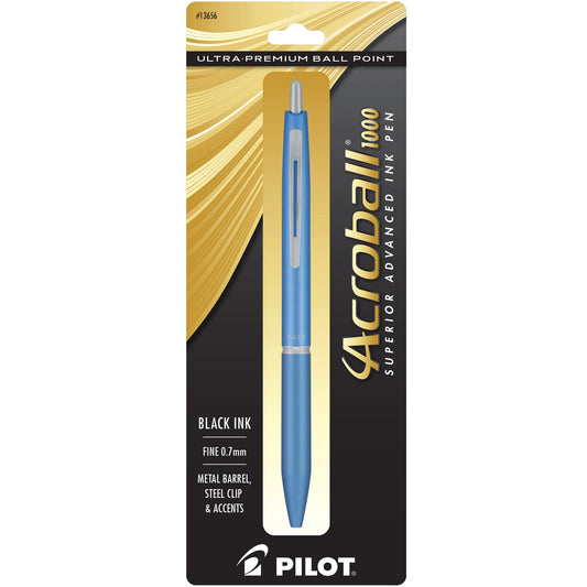 Pilot 13656 Acro 1000 1pk Blu W/ Bk Ink