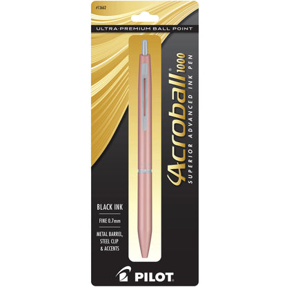 Pilot 13662 Acro 1000 1pk Ros W/ Bk Ink