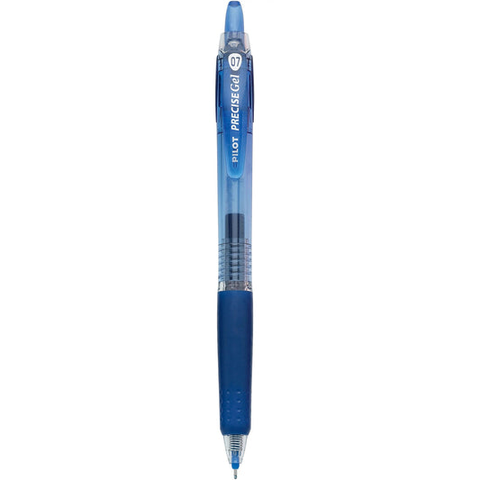Pilot Pg-7 Precise Gel Retractable Rolling Ball, Fine, Blue