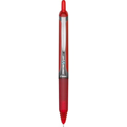 Pilot 26069 PV7R V7 RT Retractable Rolling Ball, Fine, Red