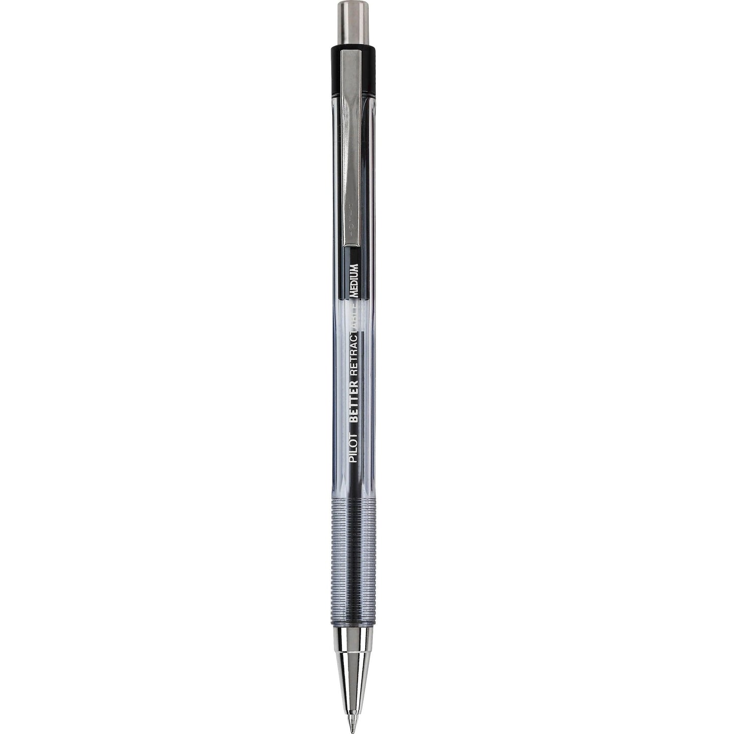 Pilot 30005 The Better Retractable, Medium Point, Black