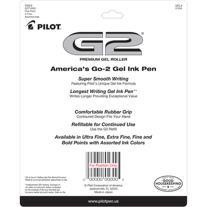 Pilot 31236 G27 AST 10 PACK