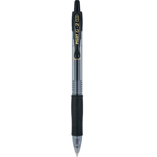 Pilot G2-1 Retractable Gel Rollerball, Bold, Black