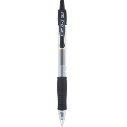 Pilot G2-3 G2 Rt Gel Rb, Black, Ultra Fine