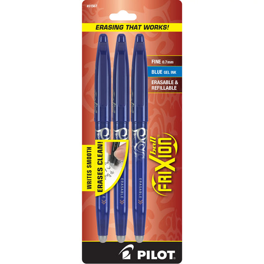 Pilot Frixion Ball Blue - 3 Pack
