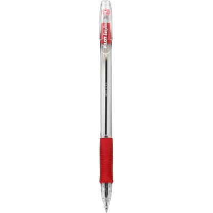 Pilot 32012 EZT Easy Touch Ball-Point Pen, Medium, Red