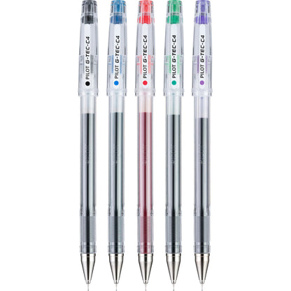 Pilot Gtc4 G-Tec-C Ultra Fine - Assorted 5Pk 0.4Mm
