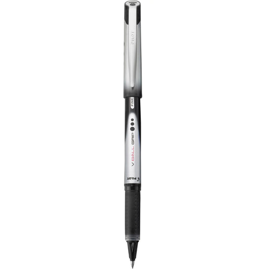 Pilot 35570 LX-7 V Ball Grip Roller Ball Fine, Black
