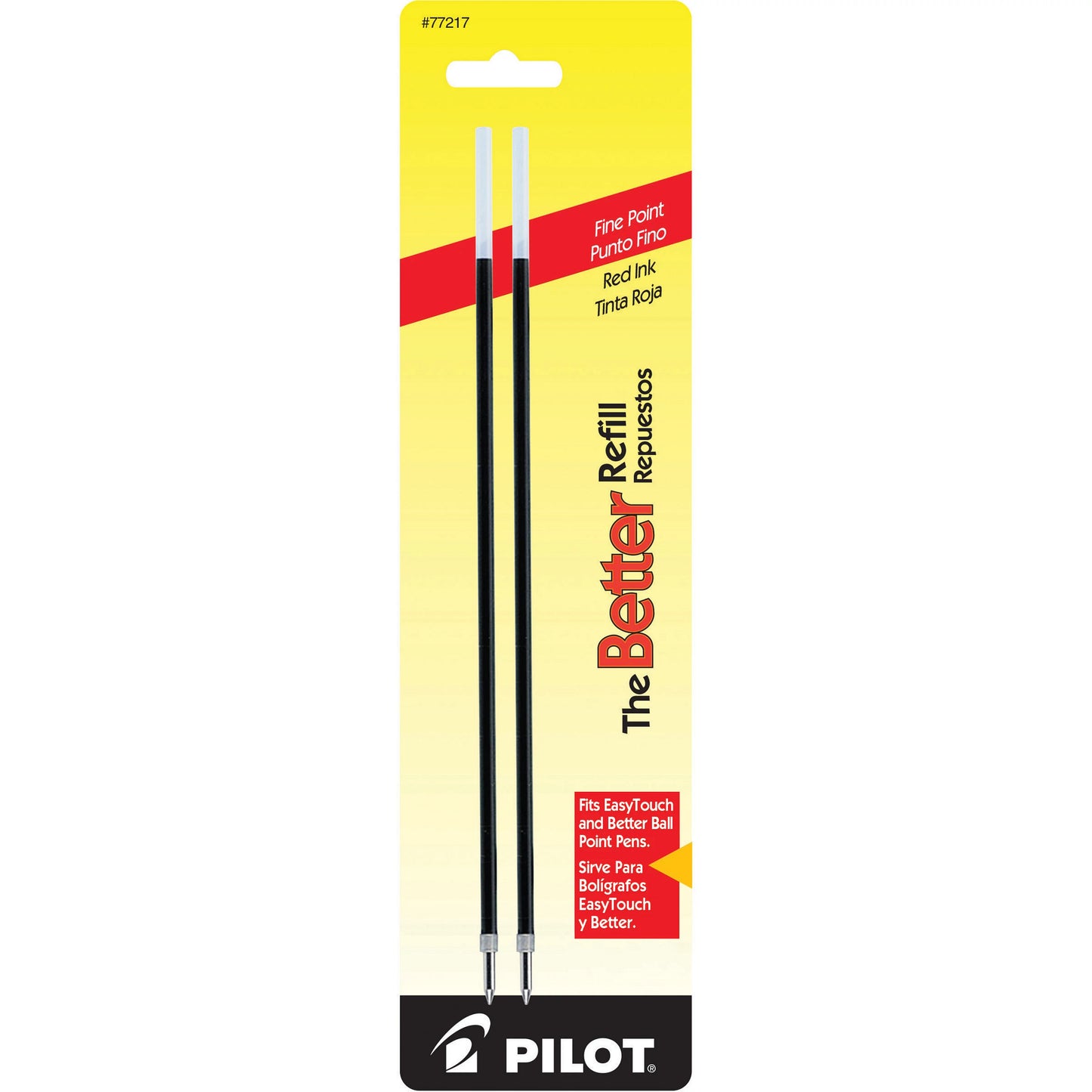 Pilot 77217 BRFL2 The Better Refill, Fine, Red