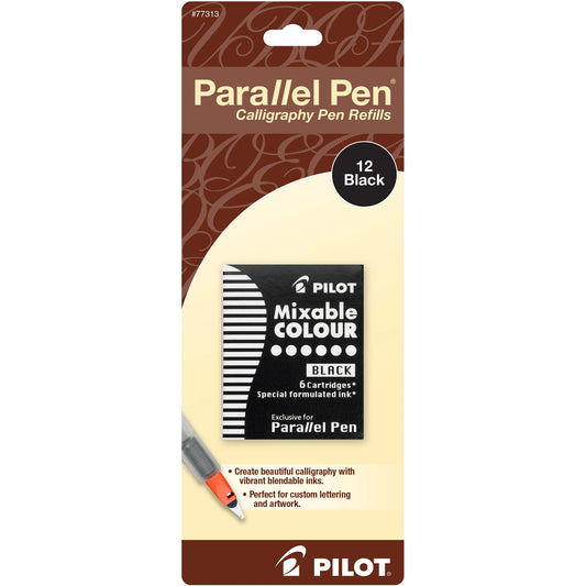 Pilot 77313 Parallel Pen Refill - 12pk
